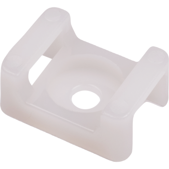 Площадка под хомуты JAZZWAY 5055186 PCP-S 22х16-100WH PA6.6 бел. (уп.100шт)